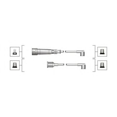 MAGNETI MARELLI 941319170114 -  Комплект проводов зажигания